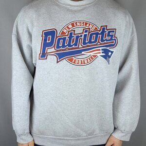 Vintage New England Patiots Crewneck Sweatshirt 90s NFL Patiots Unisex Shirt